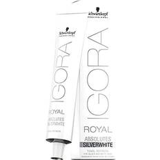 Schwarzkopf hvide Permanente hårfarver Schwarzkopf Igora Royal Absolutes Silver White Silver 60ml