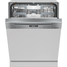 Miele 60 cm - Halvt integrerede Opvaskemaskiner Miele G 7200 SCi Hvid