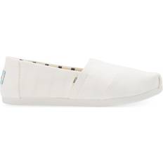 39 ½ - Dame - Hvid Lave sko Toms Alpargata Flats W - White