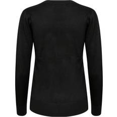 Saint Tropez Polokrave Tøj Saint Tropez Mila Pullover Sweaters - Black