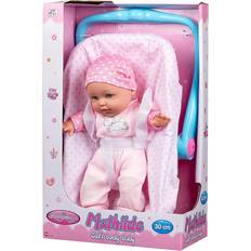 VN Toys Dukker & Dukkehus VN Toys My Baby Love Mathilde Beanbag Doll & Car Seat