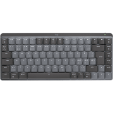 Logitech Mekanisk - Standard tastatur - Trådløs Tastaturer Logitech MX Mechanical Mini Tactile Quiet (Nordic)