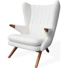 Armlæn - Tekstil Lænestole Skipper Furniture Bamsestol uden Skammel Lænestol 100cm