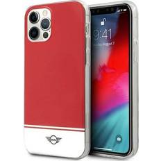 Mini Silikone Mobiltilbehør Mini MIHCP12MPCUBIRE iPhone 12/12 Pro 6.1 red/red hard case Stripe Collection