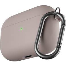 Cases & covers til høretelefoner Tilbehør til høretelefoner KeyBudz PodSkinz HybridShell Keychain (AirPods Pro) Lyserød