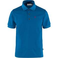 Fjällräven Herre - M Polotrøjer Fjällräven Crowley Pique Polo Shirt - Alpine Blue