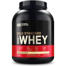 Optimum Nutrition Valleproteiner Proteinpulver Optimum Nutrition Gold Standard 100% Whey Vanilla Ice Cream 2273g