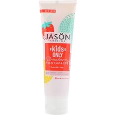 Jason Tandpastaer Jason Kids Only Fluoride Free Toothpaste Strawberry 119g