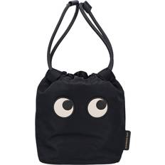 Anya Hindmarch Sort Tote Bag & Shopper tasker Anya Hindmarch Nylon Top Handle Bag Black