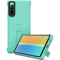 Sony Lilla - Plast Mobiletuier Sony Style Cover with Stand for Xperia 10 IV