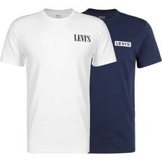 Levi's XS Overdele Levi's Graphic T-shirt 2-pack - White/Black