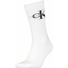 Calvin Klein Herre - Hvid Strømper Calvin Klein Logo Invisible Socks One