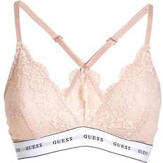 Guess Pink Tøj Guess Flower Lace Triangle Bralette