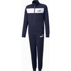 Puma Blå Tracksuits Puma Polyester Youth Tracksuit