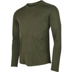 Grøn - Herre T-shirts & Toppe Fusion Mens C3 LS Shirt - Green
