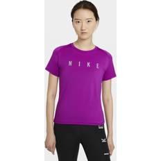Nike Gul Overdele Nike Miler Run Division T-shirt Damer Tøj