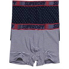 Superdry Camouflage Tøj Superdry BOXER DOUBLE PACK Khaki