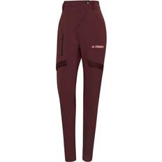 Adidas 48 - Dame - Polyester Bukser & Shorts adidas Women's Terrex Zupahike Hiking Trousers - Shadow Red