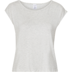 Calvin Klein Beige T-shirts & Toppe Calvin Klein Underwear Pyjamasoverdel S/S Wide Neck