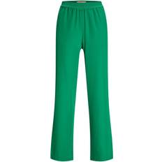Jack & Jones Dame - Grøn Tøj Jack & Jones Poppy Regular Trousers - Green/Jolly Green
