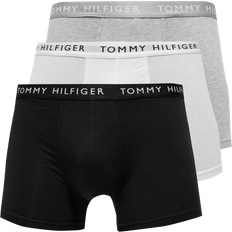 Tommy Hilfiger Gul Underbukser Tommy Hilfiger Classic Trunk 3-pack - Black/Grey