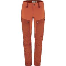 10 - 44 - Orange Bukser & Shorts Fjällräven Keb Trousers Reg W - Cabin Red/Rowan Red