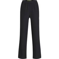 Jack & Jones Dame Bukser & Shorts Jack & Jones Poppy Regular Trousers - Black