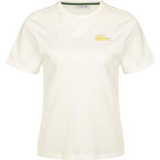 18 - Gul T-shirts Lacoste Women's loose-fit T-shirt, Yellow