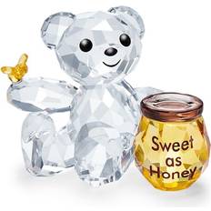 Swarovski Brun Dekorationsfigurer Swarovski Kris Bear Sweet as Honey Dekorationsfigur 4.1cm