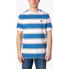 Lyle & Scott T-shirt med brede striber-Multifarvet Multifarvet