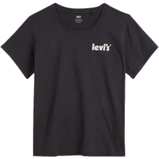 18 - Gul T-shirts Levi's Plus Perfect Short Sleeve T-Shirt - Black