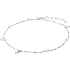 Ankellænker Pernille Corydon Ocean Anklet - Silver/Pearls