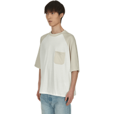 Levi's Beige T-shirts & Toppe Levi's Made & Crafted Raglan Tee Oatmeal