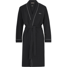 Ensfarvet Morgenkåber & Badekåber Hugo Boss Classic Kimono Bathrobes - Black