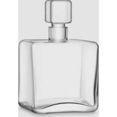 LSA International Transparent Karafler, Kander & Flasker LSA International Cask Whisky Square Decanter, 1L, Clear Whiskey Carafe