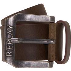 Replay Brun Tilbehør Replay Leather Belt - Brown