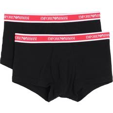 Emporio Armani Undertøj Emporio Armani Underwear Men's 3-Pack Boxer Monogram, Black/Black/Black