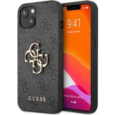 Guess Apple iPhone 13 Mobiletuier Guess iPhone 13 Cover Big Logo Grå