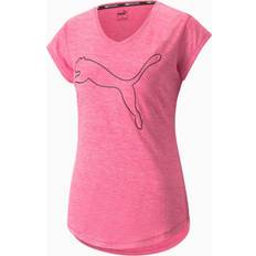 Puma Favourite Heather Cat Training T-Shirt Women, Sunset Heather/Outline