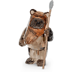 Swarovski Brun Dekorationsfigurer Swarovski Star Wars Ewok Wicket 5591309 Figurine 7.2cm