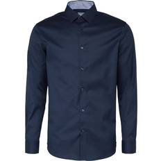 Selected Lilla Tøj Selected Homme strygelet elegant skjorte i og smal pasform-Marineblå Marineblå blazer