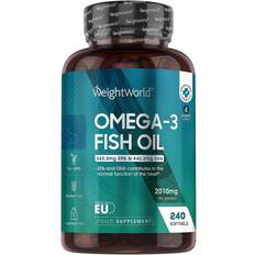 WeightWorld Omega 3 Fish Oil 2000mg 240 stk
