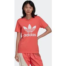 32 - Dame - Orange T-shirts & Toppe adidas Adicolor Classics Trefoil T-shirt Semi Turbo