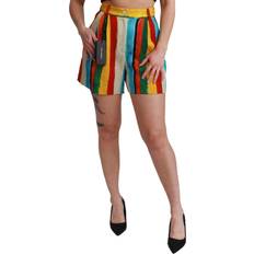 Bomuld - Dame - Gul Shorts Dolce & Gabbana Womens Women Shorts Cotton (Women's)