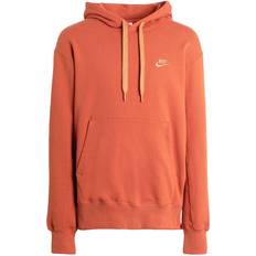 Nike Dame - L - Orange Sweatere Nike Hoodie – Washed Fleece