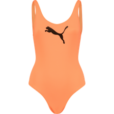 Puma Orange Badedragter Puma Women's 1 Piece Swimsuit - Peach