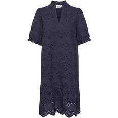 8 - Blå - S Kjoler Saint Tropez Geleksa Dress - Blue Deep