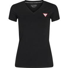 Guess Rund hals Overdele Guess VN Mini Triangle T-shirt - Black