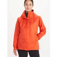Dame - Nylon - Orange Overtøj Marmot Precip Eco Jacket