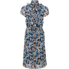 10 - Dame - Multifarvet - S Kjoler Saint Tropez Lilja Dress - Campanula Poppy